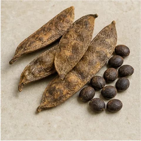 Aspetto e materia prima: Griffonia