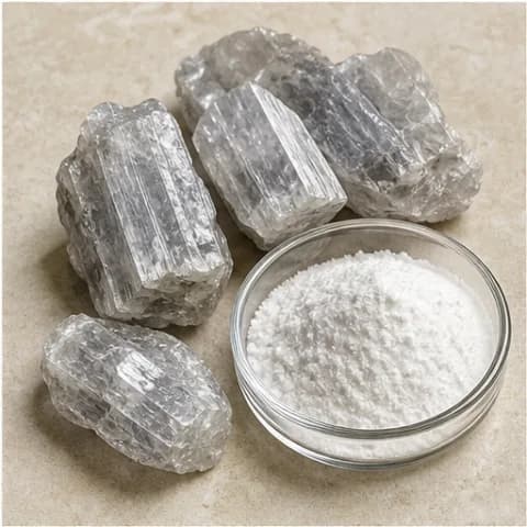 Aspetto e materia prima: Magnesio