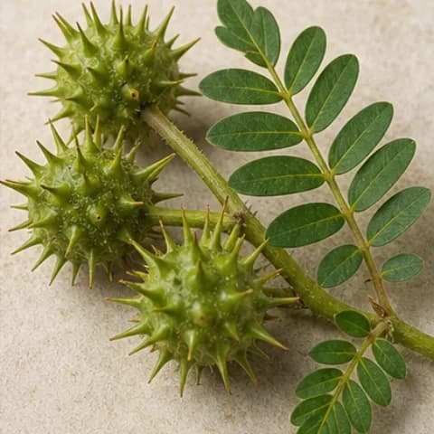 Aspetto e materia prima: Tribulus